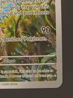 Ninjask 137/132 Illustration Rare Mega Evolution Pokemon TCG NM - Image 5