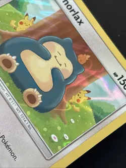 2019 Pokemon SM Unbroken Bonds 158/214 Snorlax Holo (Pikachu) - Image 3