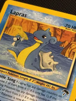 2001 Pokemon Southern Islands WotC Promo 12/18 Lapras Non-Holo - Image 2