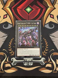 YUGIOH SUPER STARSLAYER TY-PHON - SKY CRISIS SECRET RARE NM RA04-EN072 - Image 1