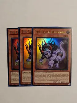 3x The Fabled Behilmoth 1st Edition Ultra Rare BLMM-EN012 Yu-Gi-Oh! - Image 1