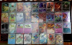 Pokemon Tcg Cards Lots Of 34, 13 illustration Rares, 21 Promo Cards - Image 2
