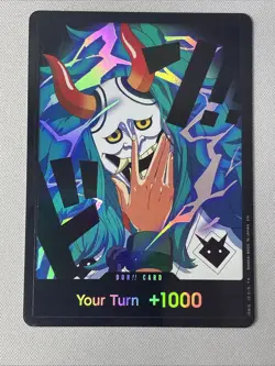 One Piece - The Best PRB02 - YAMATO Textured Don!! Card English - Foil - Image 1
