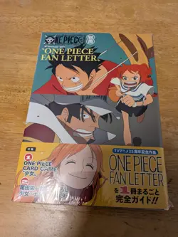 One Piece Card Game P-096 GIRL Nami Promo ONE PIECE FAN LETTER Magazine Sealed - Image 1