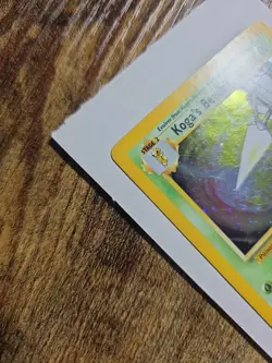 Pokemon TCG Koga's Beedrill Gym Challenge Holo Rare Card 9/132 2 Swirls - Image 4