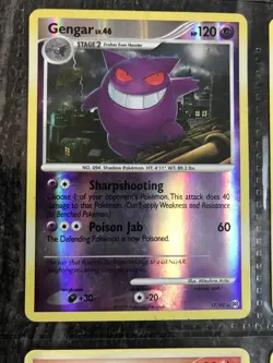 9 pokemon 2009 cards- charmeleon,ponyta,charmander, holo gengar,croagunk, bagon - Image 4