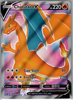 Charizard V - SWSH050 SWSH: Sword & Shield Promo Cards - Pokemon Card - NM - Image 1