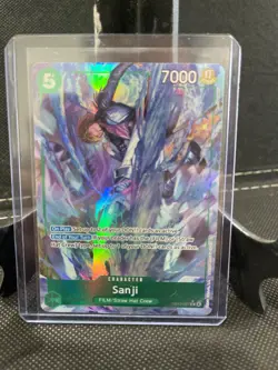 Sanji (Alt Art) OP13-027 R Carrying on His Will - ONE PIECE Card Game ENGLISH - Image 1