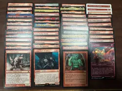 HUGE Lot of 50 Random Goblin Cards only Tribal - MTG Magic NM/LP - Image 1