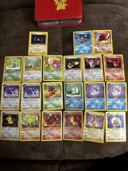 Pokemon Team Rocket Card Lot - Dark Pokemon WOTC Vintage 90s NM/LP - Image 1