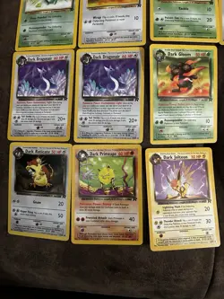 Pokemon Team Rocket Card Lot - Dark Pokemon WOTC Vintage 90s NM/LP - Image 3