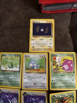 Pokemon Team Rocket Card Lot - Dark Pokemon WOTC Vintage 90s NM/LP - Image 4