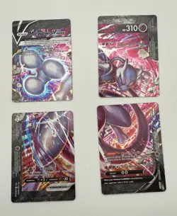 Mewtwo V-UNION [Set of 4] SWSH: Sword & Shield Promo Cards Holo - Image 2
