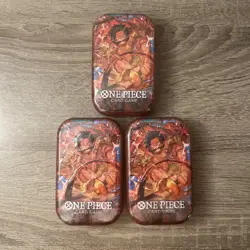 One Piece Card Game Tin Pack Vol. 1 - Gol D. Roger - TS-01 Sealed Lot Of 3! - Image 1