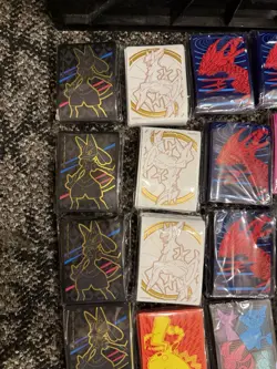 Pokemon TCG: 65 Card Sleeves Lot From ETB. Various Sets. 21 Packs Total. - Image 2