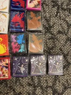 Pokemon TCG: 65 Card Sleeves Lot From ETB. Various Sets. 21 Packs Total. - Image 4
