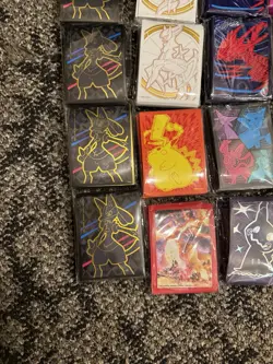 Pokemon TCG: 65 Card Sleeves Lot From ETB. Various Sets. 21 Packs Total. - Image 5