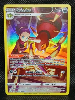 Ariados - TG09/TG30 - Pokemon TCG: Brilliant Stars Full Art Character Card - Image 1