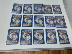 15 Pokemon Cards Base Set 2 Lot - LP to MP Condition - Image 2