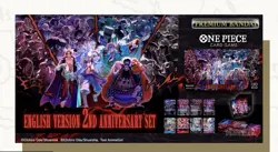 🏴‍☠ One Piece Card Game English Version 2nd Anniversary Set NEW FACTORY SEALED - Image 4