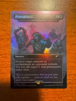 Magic The Gathering MTG - Primogenesis FOIL - Final Fantasy Secret Lair English - Image 1