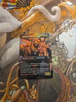 Barret, Avalanche Leader Borderless Chocobo Track Foil MTG Final Fantasy - NM - - Image 1