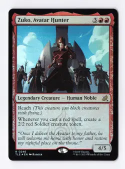 Zuko, Avatar Hunter (Foil) 246 (R) MTG Avatar: The Last Airbender: Eternal Legal - Image 1