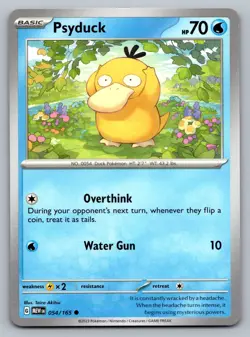 Pokemon TCG SV: Scarlet & Violet 151 Psyduck 054/165 - Image 1