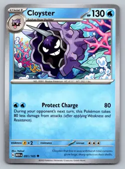 Pokemon TCG SV: Scarlet & Violet 151 Cloyster 091/165 - Image 1