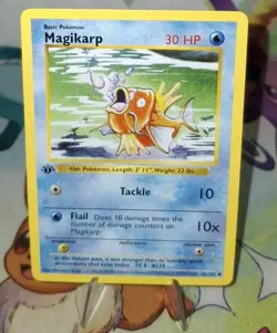 Pokemon TCG 1st Edition Base Set Shadowless Magikarp 35/102 NM/M - Image 2