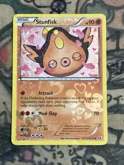 Stunfisk RC12/RC25 Legendary Treasures Radiant Collection 2013 Pokemon Card - Image 1