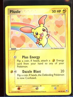 Plusle Non-Holo 69/101 Ex/LP EX Hidden Legends Pokemon - Image 1