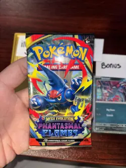 VERY HEAVY! GOD PACKUUU 22.64g Phantasmal Flames Pokemon TCG Booster (SEALED) - Image 2