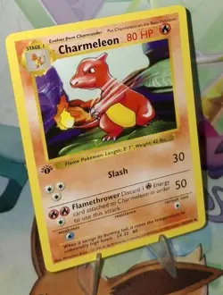 Pokemon TCG 1st Edition Base Set Shadowless Charmeleon 24/102 NM/M - Image 5