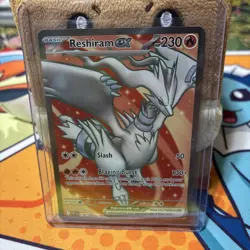 Reshiram ex - 158/086 NM Ultra Rare Pokemon White Flare Mint Condition - Image 3