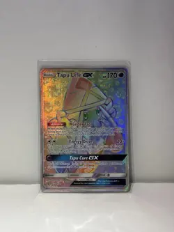 Pokemon Tapu Lele GX 155/145 SM Guardians Rising Secret Rare Full Art Holo -MP - Image 1