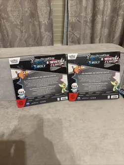 2 Pokemon Scarlet & Violet Black Bolt White Flare Unova Poster Collection Boxes - Image 2