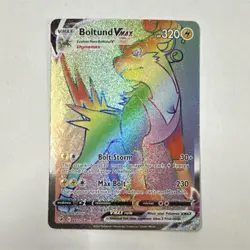 Pokemon TCG Boltund VMAX 267/264 Fusion Strike Holo Full Art Secret Rare 320 HP - Image 1