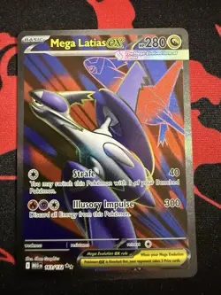 Pokemon TCG - Mega Latias ex - Mega Evolution - 163/132 - Ultra Rare Near Mint - Image 1