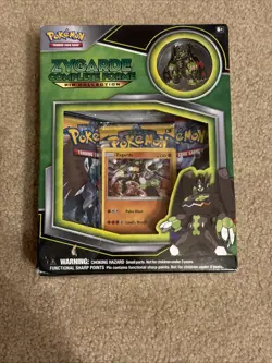 POKEMON 2017 SUN MOON Zygarde Complete Forme Pin Collection Box with XY Booster - Image 1