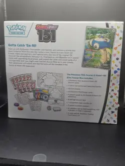 Pokemon TCG Scarlet & Violet 151 Elite Trainer Box (ETB) ENGLISH Factory Sealed - Image 2