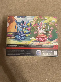 Pokemon SV8.5 Prismatic Evolutions Mini Tins Display Sealed. In Acrylic Case - Image 5