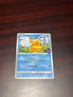 Pokemon TCG Bahasa Indonesia Language Psyduck Chatime Promo 352/S-P - Image 1