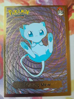 Pokemon 2024 Shiny Infinity Set Shining Mew Foil 151 Peru NOT Official Pokemon - Image 1