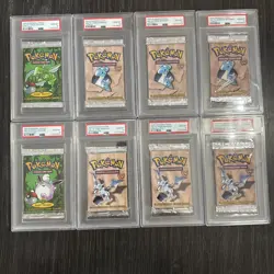Vintage Pokemon PSA 10s 9s 8s Fossil Packs Jungle Boosters and EX Sandstorm Lot - Image 2