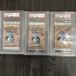 Vintage Pokemon PSA 10s 9s 8s Fossil Packs Jungle Boosters and EX Sandstorm Lot - Image 5