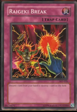 Yu-Gi-Oh Starter Deck: Yugi Evolution Raigeki Break #SYE-050 Near Mint or Better - Image 1