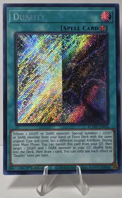 Duality BLMR-EN036 Secret Rare 1st Edition Yugioh TCG NM/M - Image 1