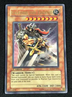 YUGIOH GILFORD THE LEGEND SD5-EN001 1ST ULTRA LP - Image 1