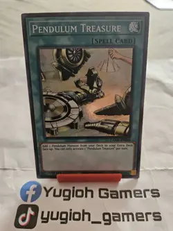 Yu-Gi-Oh Pendulum Treasure DAMA 1st Edition Super Rare Light Played - Image 1